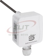 Immersion Temperature Sensor TF43-PT100, probe 200mm Ø6 ss 1.4571/ V4A, -30..150°C, 2x M12, 4wire, IP43