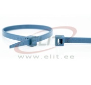 Detekteeritav juhtmeside HACCP, 300/4.8, 17.8kg, PA6.6 (NDT), small metal parts, -40..85°C, HF, SF, toidu-, farmaatsia-, keemiatööstus, 100pcs/pck, sinine