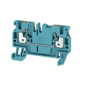 Pist-riviklemm A2C 2.5 BL, 1-tier, 2.5mm² 24A 800V, push-in, Weidmüller, sinine