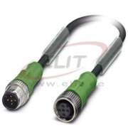 Sensor/actuator Cable SAC-5P-M12MS/1.5-PUR/M12FS, 1pcs/pck, Phoenix