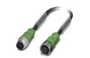 Sensor/actuator Cable SAC-5P-M12MS/1.5-PUR/M12FS, 1pcs/pck, Phoenix