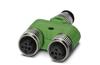 Y-distributor SAC-5P-M12Y/2XM12FS VP, 5pcs/pck, Phoenix
