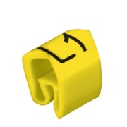 Juhtmemärgis CLI C 1-6 GE/SW L1 CD, ø3..5mm/1.5..4mm², kollane