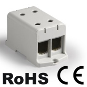 Hargnemisklemm UK240/2A, 1P (4poles) 35-240mm² 380/425A, paigaldusplaat, MaxPRO, hall