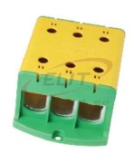 Hargnemisklemm UK240/3PE, 1P (6ava) 35-240mm² 380/425A, paigaldusplaat, MaxPro, koro