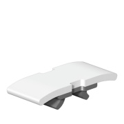 Lint-marker WS 12/5 MM WS, PC-ABS + TPU, –40..90°C, V2, HF, valge