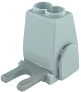 Busbar Connection Terminal AS/35-GN gr, 2.5..35mm², fork, grey