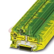 Protective Conductor Double-level Terminal Block STTB 2.5/2P-PE SO, 50pcs/pck, Phoenix