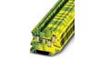 Ground Modular Terminal Block UT 2.5-TWIN-PE, 50pcs/pck, Phoenix
