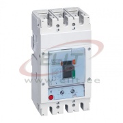 Kompaktkaitselüliti DPX³ 630, 400A 3x 415VAC 36kA, short-circuit protection 0.8..1In, overload protection 5..10In, incl. screws/ bar plates/ phase barriers, panel mount