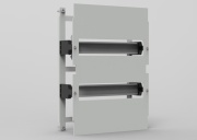 Moodulraam CHM, 2x 12M| 278Wx365Hx125D, klaaskiuga tugevdatud  polüester (PRFV), BRES-43