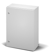 Metallkilp E COR ATEX, 800Wx1000Hx300D, plain door, mounting plate, 2x gland plate 310x110, 2x lock w. ø3mm double bar key, C3M| epoxy resin layer, Ex II 2G Ex eb IIC Gb, Ex II 2D Ex tb IIIC Db, IP66 IK10, Nema4X, grey