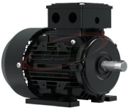 IEC Synchronous Motor EVPM, 7.5kW 16A 3x400VAC±15%, 24.0Nm, 3000rpm, IMB3, IE4, Size 112, IP55
