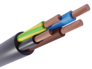 Kummikaabel H05RR-F, 4G1.5mm² 300/500V, -25..60°C, 100m/pck