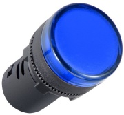 Märktuli D22, LED, ø22.5mm, 24VAC/DC, IP65, sinine