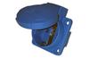 Kilbipesa, 2P+E Schuko 16A 250VAC, kompl. tihend, IP54, MaxPro, sinine