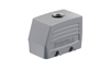 Hood HDC 64D TOBU 1M32G, size 8, cable entry from top, side-locking clamp on lower side, M32, IP65, Weidmüller
