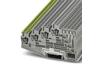Ground Terminal Block ST 2.5-PE/3L/1P, spring-cage, 50pcs/pck, Phoenix