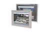 Integrated Display Computer 1500P, hard-disk drive, 2GB dual-channel DDR2 RAM, Intel Celeron, 1x RS232/ 4x USB/ 2GB Ethernet LAN/ Audio Line In/Out, MP, 100..240VAC/18..32VDC, IP66, NEMA1/4/4X/12