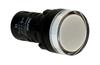 Märktuli D22, LED, ø22.5mm, 230VAC, IP65, valge
