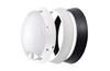 LED plafoon ZURI 14W 1100lm 120° D220 4000K IP54 PC, liikumisanduriga, must-valge, Emos