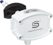 Air Flow Monitor RheasReg KLSW-W24, velocity 0.1..20m/s, 1CO 24VAC/DC, sv 24VAC/DC, L220mm, IP65/ sensor IP20