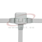 Plastic Box Plexo, 80Wx80Hx45D, 7glands ø4..20mm cable/tube, -25..40°C, PS, clippable cover, IP55 IK07, grey