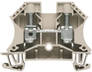 Feed-through Terminal WDU 10, 10mm² 57A 1000V, beige