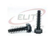 Masonry Mount GIN 9, ø8mm hole, cable tie W10mm, 80N, -40..85°C, PA 6.6, UV resistant, 100pcs/pck, black