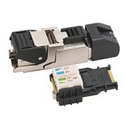 Crimp Connector w. Boot, RJ45, 1.5A 150V, 50pcs/pck, Allen-Bradley