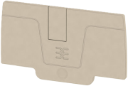 End Plate AEP 2C 6, beige