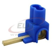 Feed-in Terminal AS/35-S SL ISO BL, Al/Cu 2x 2.5..35mm², Pollmann, blue