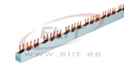 Busbar G-3L+9-1000/16C, L1-L2-L3-Aux, 16x3/1000, 16mm², screw M5-M6, MaxPro