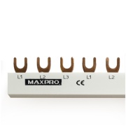 Busbar G-3L-1000/16C, L1-L2-L3, 19x3/1000, 16mm², screw M5-M6, MaxPro