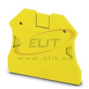 End Cover D-UT 2.5/10 YE, 50pcs/pck