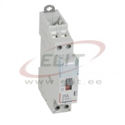 Modular Contactor CX³, 2NO 25A 250VAC, cv 24VAC, handle, 1M, TS35