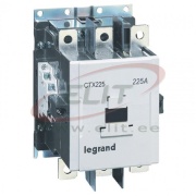 Contactor CTX³ 225, 132kW 225/275A 3x400VAC, aux. 2NO^2NC 16A 240VAC, cv 24VAC/DC, panel mount