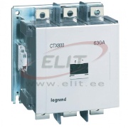 Contactor CTX³ 800, 330kW 630/660A 3x400VAC, aux. 2NO^2NC 16A 240VAC, cv 200..240VAC/DC, panel mount