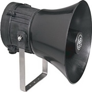 Alarm Horn Sounder 855XH, 117db/45tones/3stages, black housing, ½-in. NPT conduit, 10..30VDC, IP66/IP67, NEMA4/4X/13, Allen-Bradley