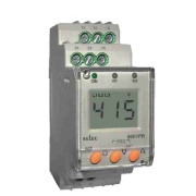 900VPR-BL| Voltage Protection Relay, 3digits LCD backlight, 3Ø-3/4W, over/under voltage ^frequency ^phase asymmetry/ failure/ sequence ^neutral loss, range 50..500VAC, delay 0..300s, 2CO 5A 250VAC, sv 85..270VAC/DC, TS35