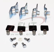 Wall Mounting Bracket ECSF, for E COR, incl. accessories, zinc-coated steel, 4pcs/pck