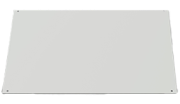 Modular Panel EUPM, blank, 600Wx200H, incl. accessories, grey