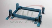 Plinth Grosspiece EUZE, 1000W/Dx100H, C3M| epoxy resin layer, 2pce/pck, ocean blue