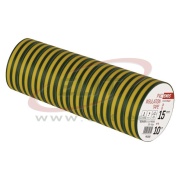 Insulating Tape, 15mm x 10m, dielectric strength 40kV/mm, PVC, UV resistant, water resistant, -25..90°C, yegr