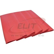 Heat Shrink Tubing H-2(Z), 9.5/4.8mm, thin-wall 0.56mm, crosslinked polyolefin -55..125°C/ +100°C, flame-resistant ^high flexibility, L1.22m/pce, red