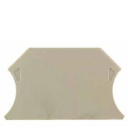 End/Partition Plate ZAP/TW/ZDU1.5/4AN, Weidmüller, beige