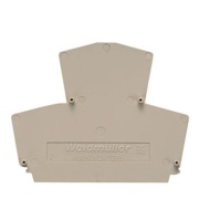 End Plate WAP WDK 2.5, Weidmüller, beige