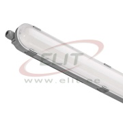LED Water Proof Light Misty Emergency 24-38W 3h 4000K 3300-5600lm 120° 1.220m, 50000h, IK08, IP66, PC/PC, linkable, opal, Emos