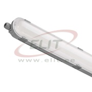 LED Water Proof Light Misty Emergency 32-54W 3h 4000K 4600-8150lm 120° 1.520m, 50000h, IK08, IP66, PC/PC, linkable, opal, Emos