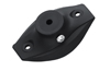 Mounting flange MF-06-K, Tmax150°C, plastic, 56.8x84.3mm, Ø6.2mm tube gland, S+S Regeltechnik